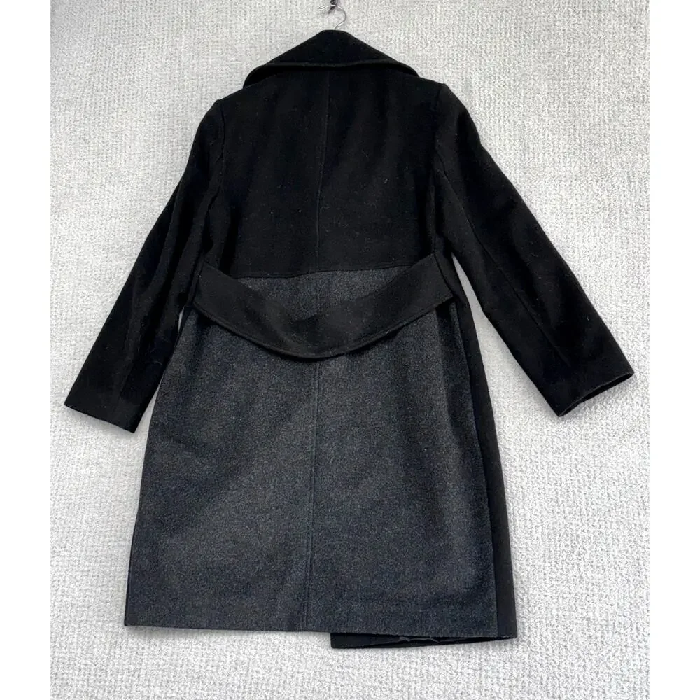 Sam Edelman Women's Black Wool Blend Coat Size M #79600